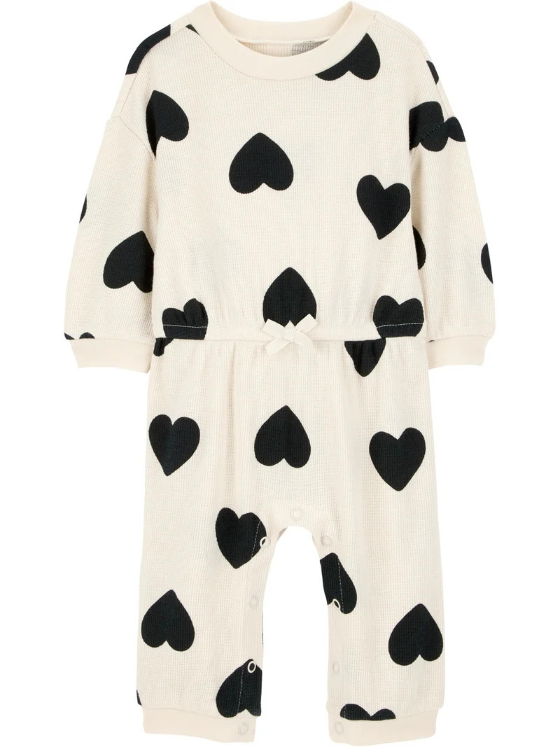 Carter's Child of Mine Baby and Toddler Girl Jumpsuit, Sizes 0/3-24 Months | Walmart (US)