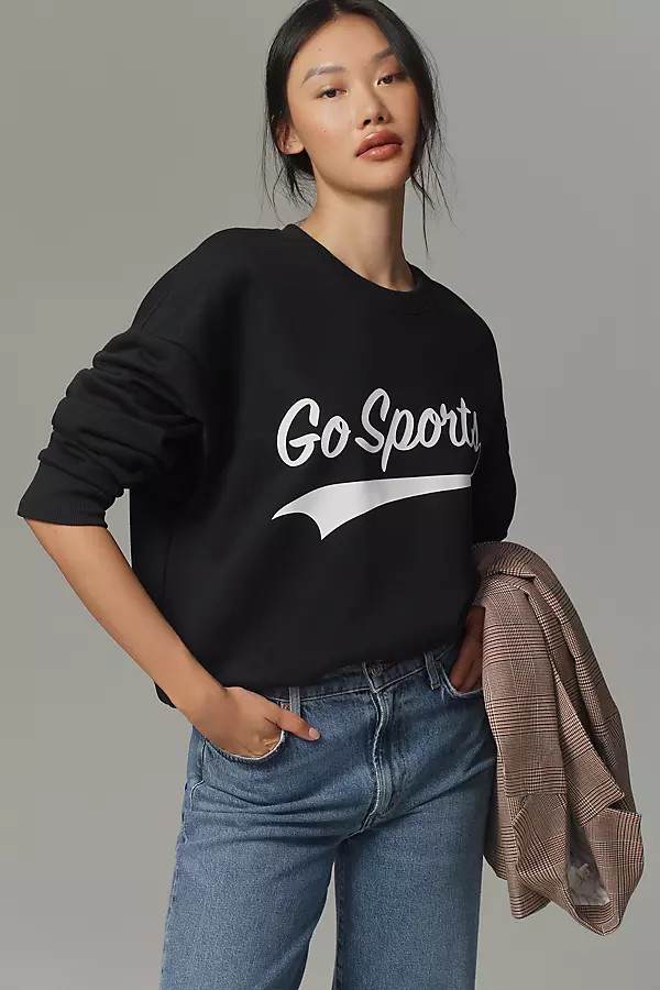 Go Sports Sweatshirt | Anthropologie (US)