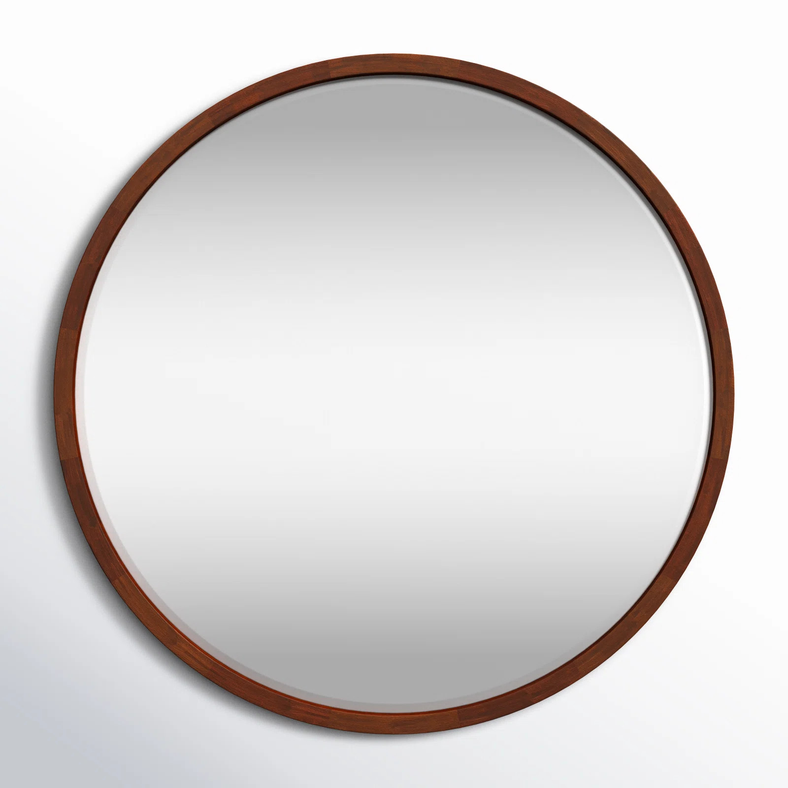 Glover Solid Wood Round Mirror | Wayfair North America