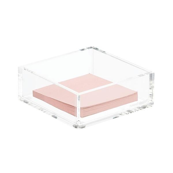 Russell + Hazel Acrylic Box | The Container Store