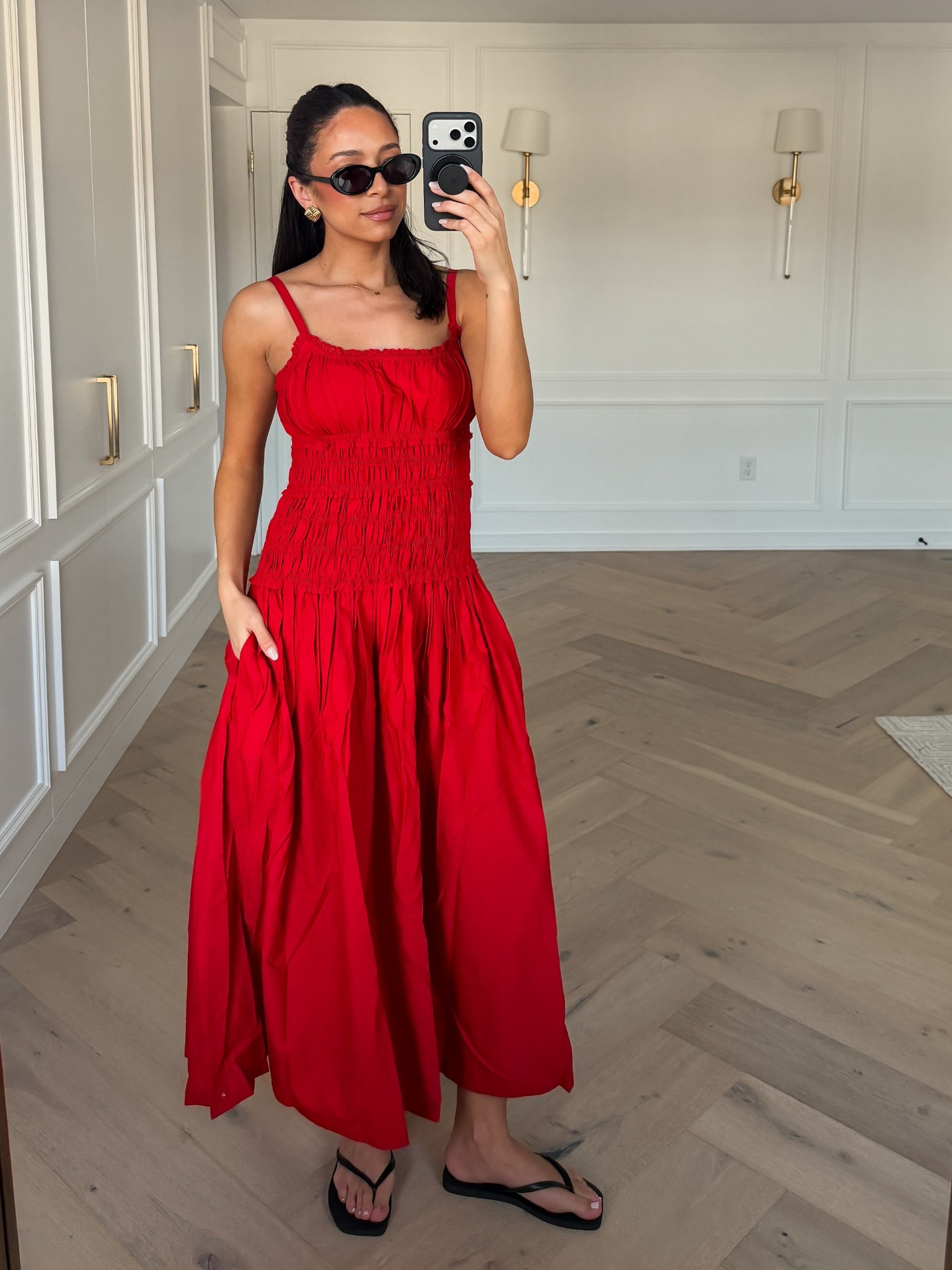 Spring dress ❤️ Extra 20% OFF orders $125+ with code AF20! Wearing a Small dress fits TTS 

spring outfit idea, winery outfit, picnic outfit, spring dress, euro summer outfit. summer dress, vacation outfits, date night outfit 

#LTKmomlife #LTKSaleAlert #LTKSeasonal