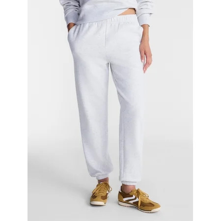 No Boundaries Soft Fleece Joggers, 26.5", 28.5'', 30.5" Inseams, Women's and Women's Plus XXS-4X | Walmart (US)