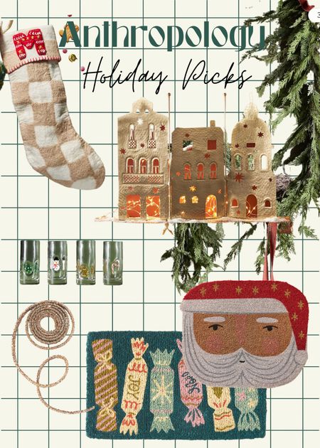 Anthropologie holiday decor picks 

Anthro, anthro home, holiday decor, Christmas decor, hosting, Santa, stocking 

#LTKHoliday #LTKSeasonal #LTKhome