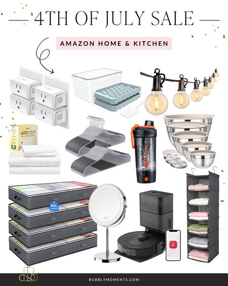 Get your home and kitchen ready for the 4th of July with our amazing Amazon sale! Discover unbeatable deals on a wide range of products that will make your celebrations even more special. From festive tableware and patriotic decorations to high-quality cookware and kitchen gadgets, we have everything you need to host the perfect Independence Day party. Upgrade your kitchen with top-rated appliances or refresh your home decor with stylish pieces, all at incredible prices. Don’t miss out on these limited-time offers to elevate your 4th of July festivities! Shop now and make this holiday memorable with great savings on essential home and kitchen items. #LTKSaleAlert #LTKHome #LTKFindsUnder50 #4thOfJulySale #HomeAndKitchen #AmazonFinds #IndependenceDay #HolidayDeals #PatrioticDecor #KitchenUpgrades #HomeDecor #AmazonDeals #SummerSale #FestiveHome #PartyPrep #CelebrateInStyle #ShopNow #HolidaySavings #FourthOfJuly #HomeEssentials #KitchenEssentials #AmazonShopping #HolidayReady #SaleAlert #BBQReady #HostInStyle

