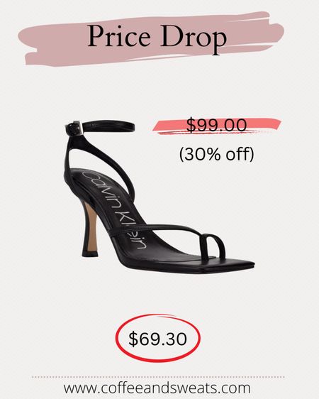 Calvin Klein Mille Ankle Strap Sandal #anklestrap #sandals #pricedrop #sale #

#LTKsalealert #LTKshoecrush #LTKunder100