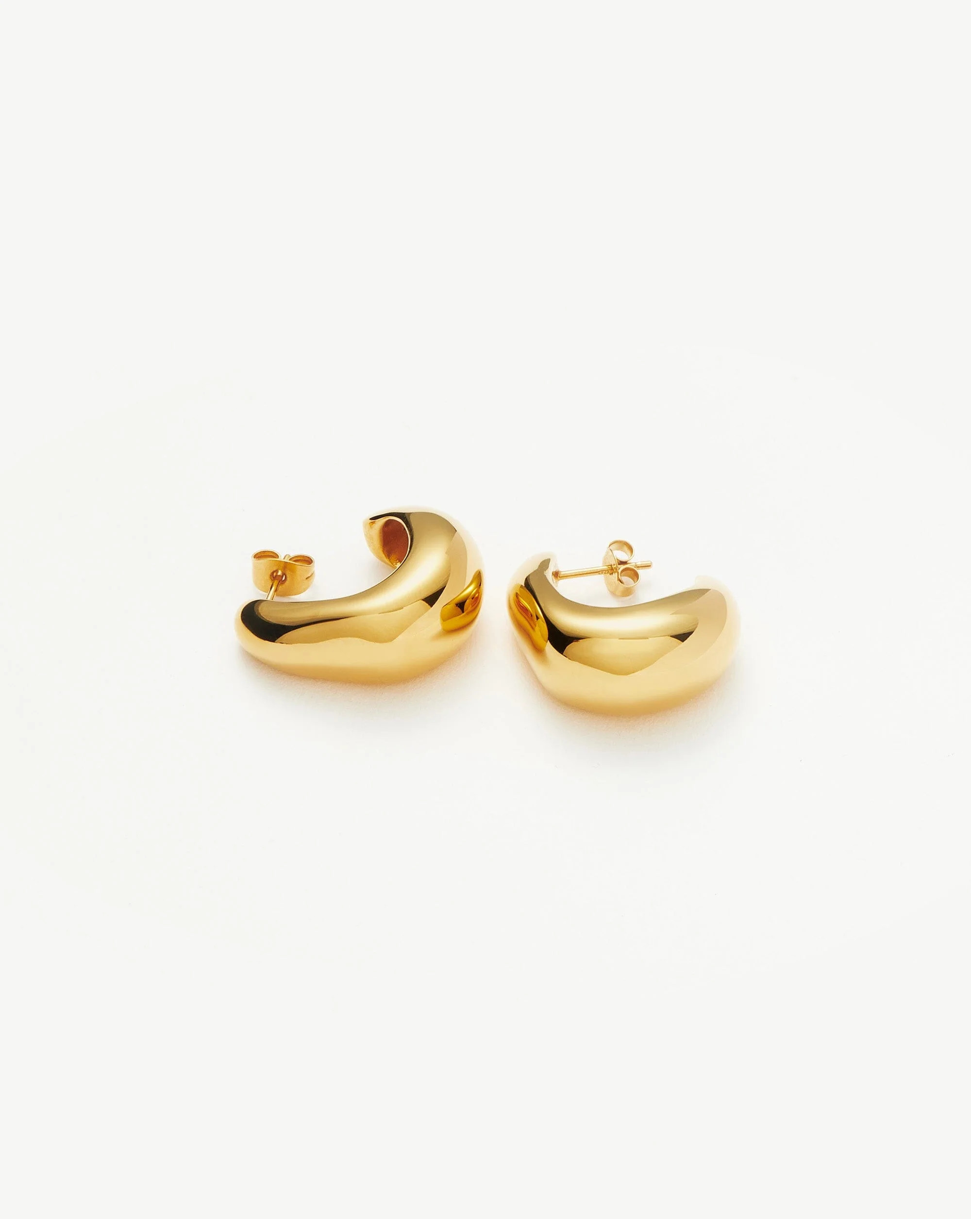 Dome Medium Hoop Earrings | Missoma UK