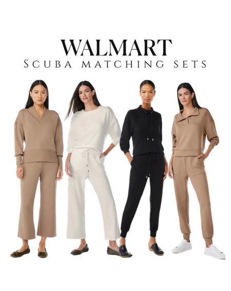 Amazing matching sets from @Walmartfashion 😍👌🏻 fall outfits scuba matching set 

#LTKunder50 #LTKsalealert #LTKstyletip