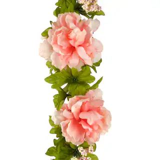 6ft. Peach Peony Chain Garland by Ashland® | Michaels | Michaels Stores