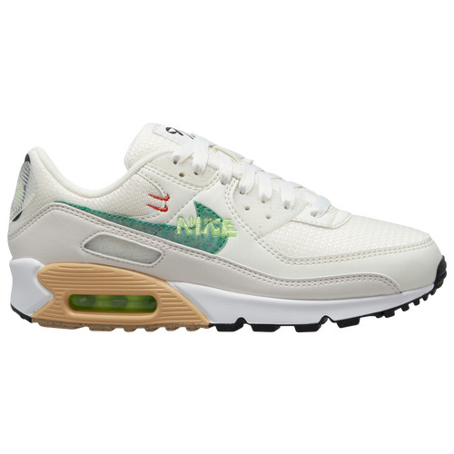 Nike Womens Nike Air Max 90 SE - Womens Shoes Summit White/Neptune Green/Sail Size 10.0 | Foot Locker (US)