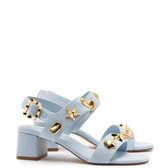 Madison Block In Maya Denim | Larroude