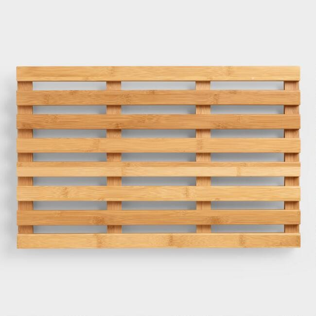 Bamboo  Bath Mat | World Market