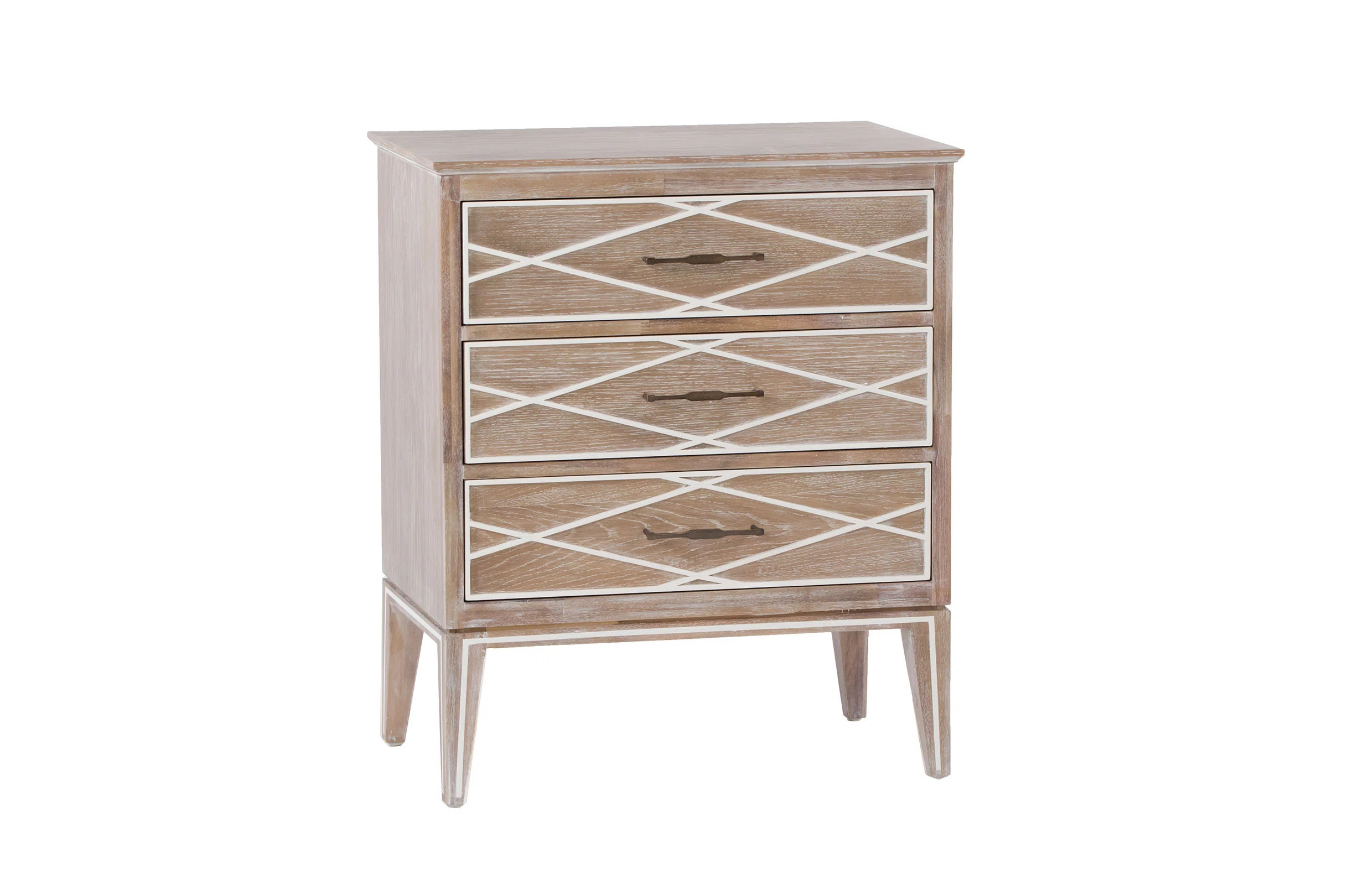 Gabby Tera Solid Wood 3 - Drawer Accent Chest | Wayfair | Wayfair North America