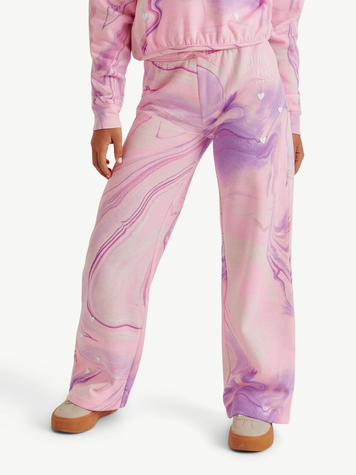 Justice Girl's EDF Wide Leg Pant, Sizes XS - XLP | Walmart (US)