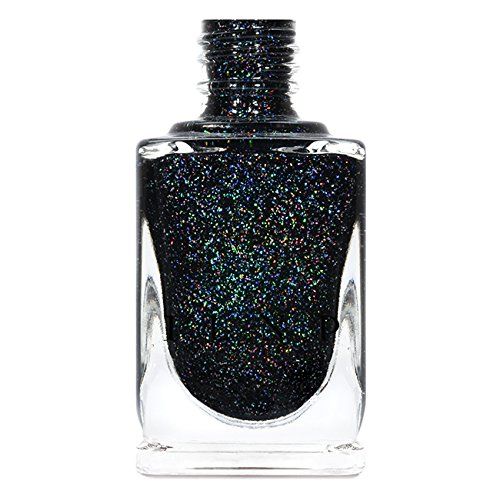 ILNP Cityscape - TRUE Black Holographic Jelly Nail Polish, High Gloss and Sparkle, Long Lasting, ... | Amazon (US)