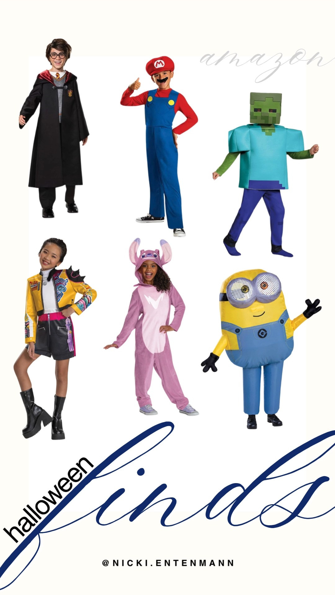 Check out these amazing Halloween costumes for kids! From Mario to Stitch, get ready to make this Halloween unforgettable. #HalloweenCostumes #AmazonFinds #KidsFun 

 #LTKdayinmylife #LTKootd #LTKKids
