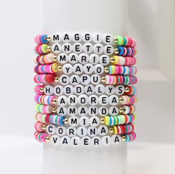 Custom Easter Name Bracelet Easter Party Gift Favor for | Etsy | Etsy (US)
