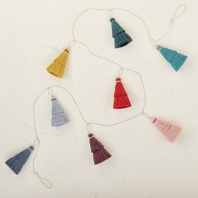 Tassel Tree Garland - Opalhouse&#8482; designed with Jungalow&#8482; | Target