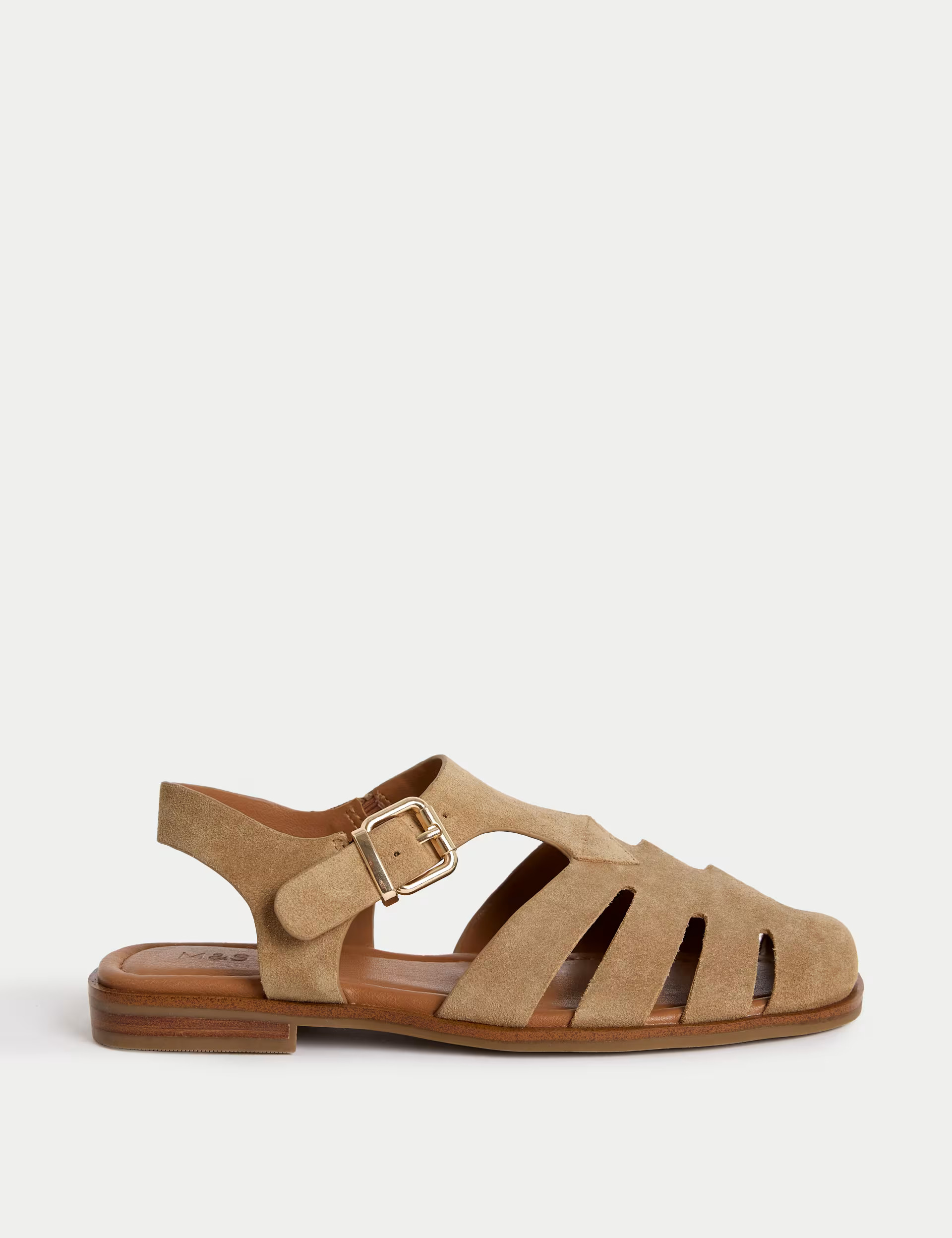 Wide Fit Suede Fisherman Sandals | Marks & Spencer (UK)