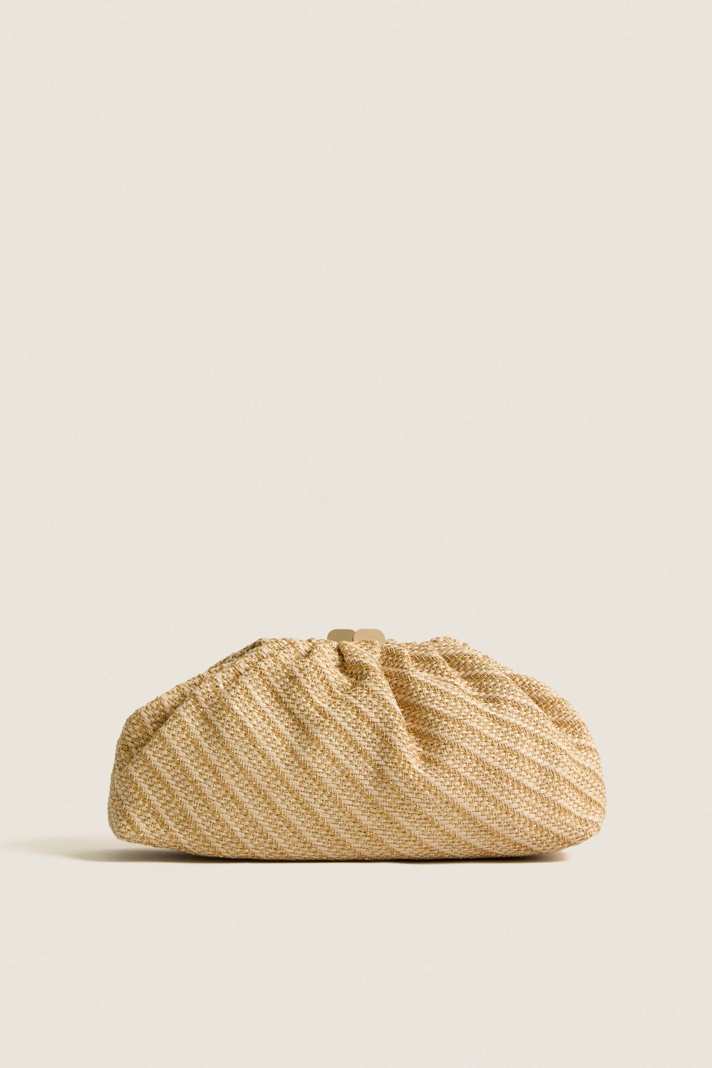 Natural Gold Brisa Clutch | Tuckernuck (US)