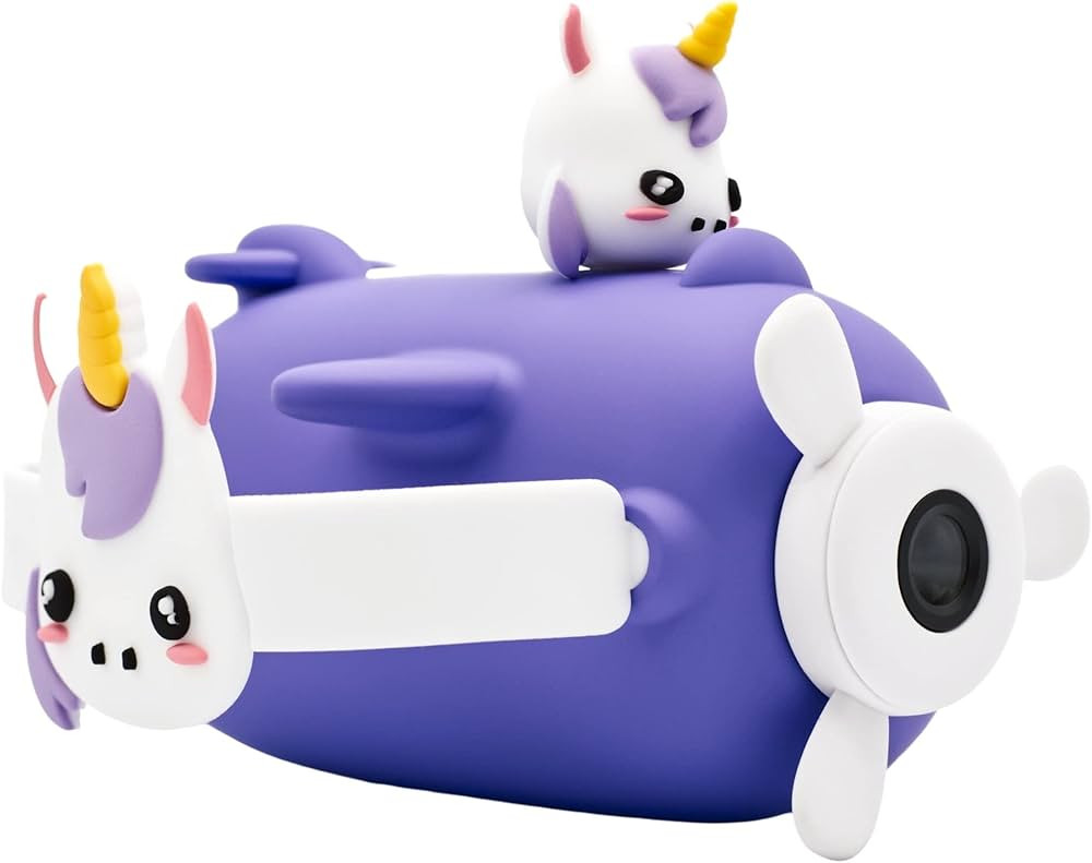 Kidamento Kids Digital Camera & Video Camcorder, Unique Air-Plane Design with Silicone Wristband,... | Amazon (US)