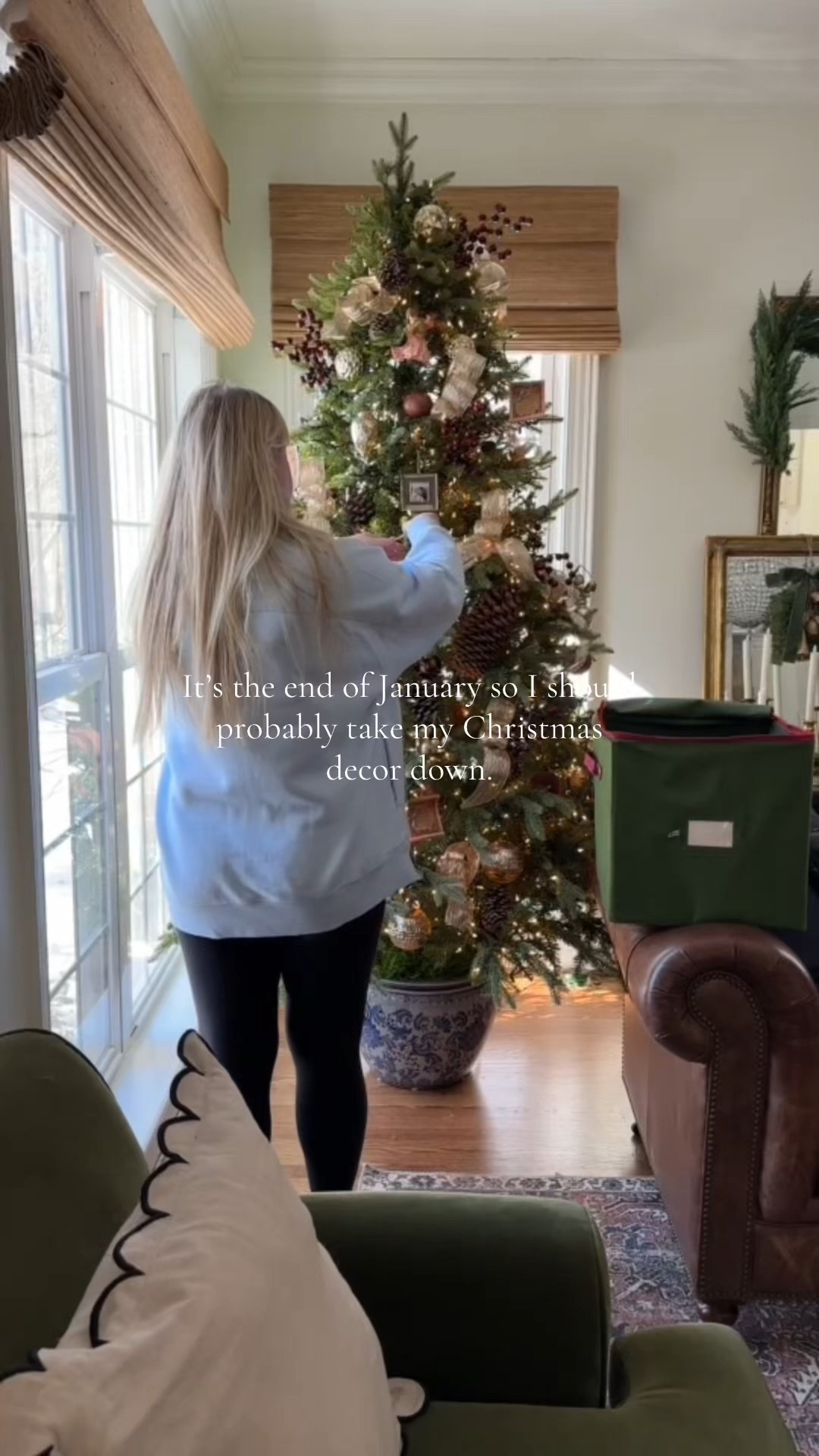 I know it’s pretty late to be taking down Christmas decor, but I just love it so much and now my house is sad and naked.🫠

#LTKdayinmylife #LTKHome #LTKSeasonal