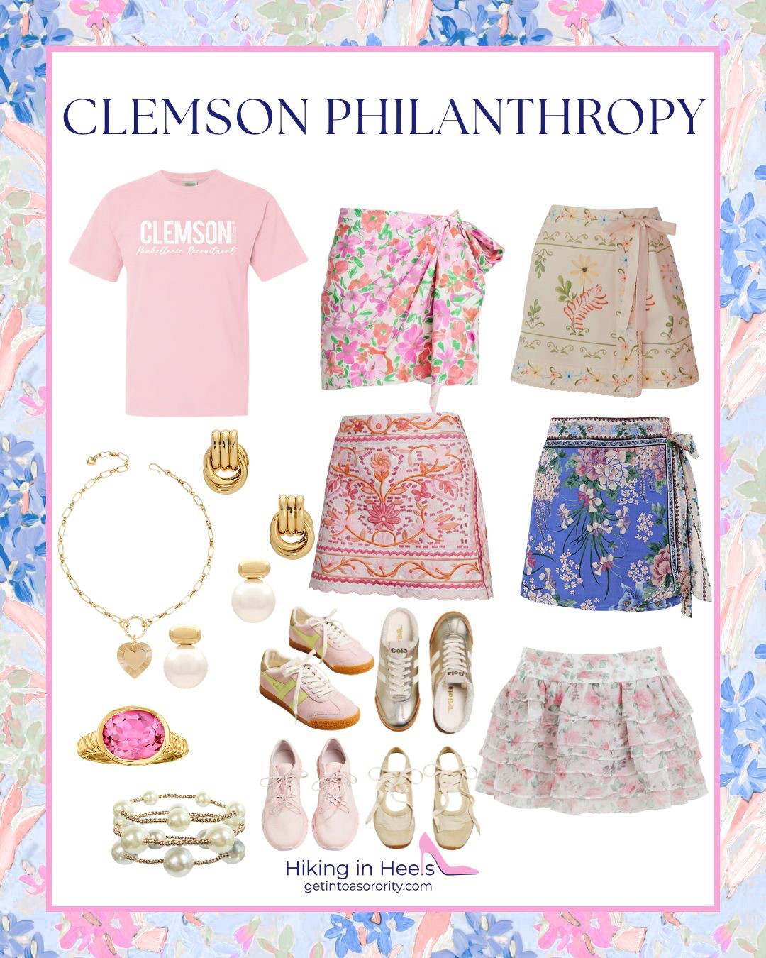 Clemson girls, it's your time to shine🐯✨We had so much fun styling this year’s Panhellenic t-shirts and we hope this gives you some inspo!
#clemsonrush #clemsonsorority #sorority #pnm #sororitystyling #rush #sec #sororityrush #sororityrushprep #sororityrushcoach #sororityrushconsultant #rushconsultant #sororityrecruitmentconsultant #sororityrecruitmentcoaching #sororityrecruitmentcoach #gogreek #getreadyforrecruitment #sororityrecruitment 

 