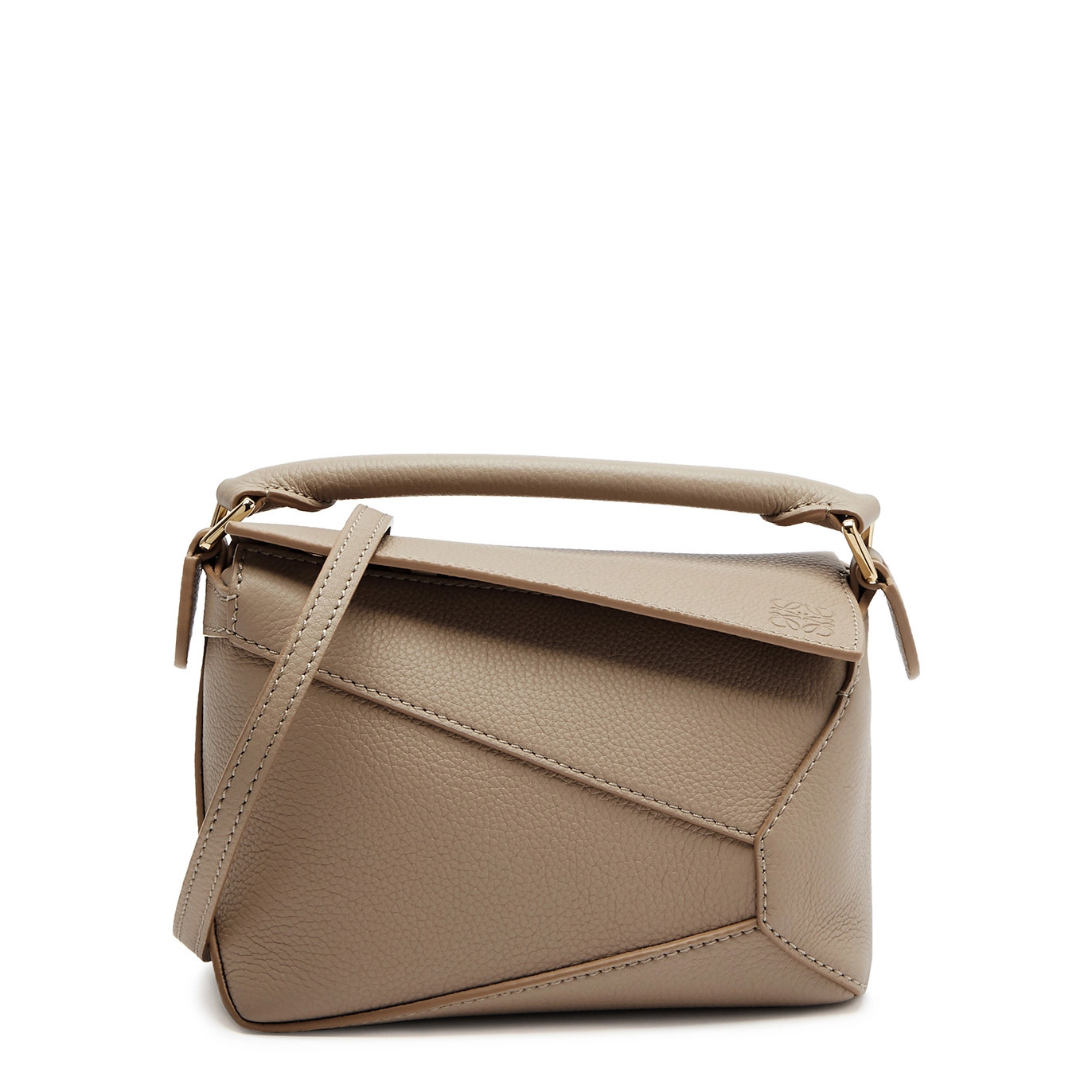 Loewe Puzzle Mini Leather Cross-body Bag - Sand | Harvey Nichols (Global)