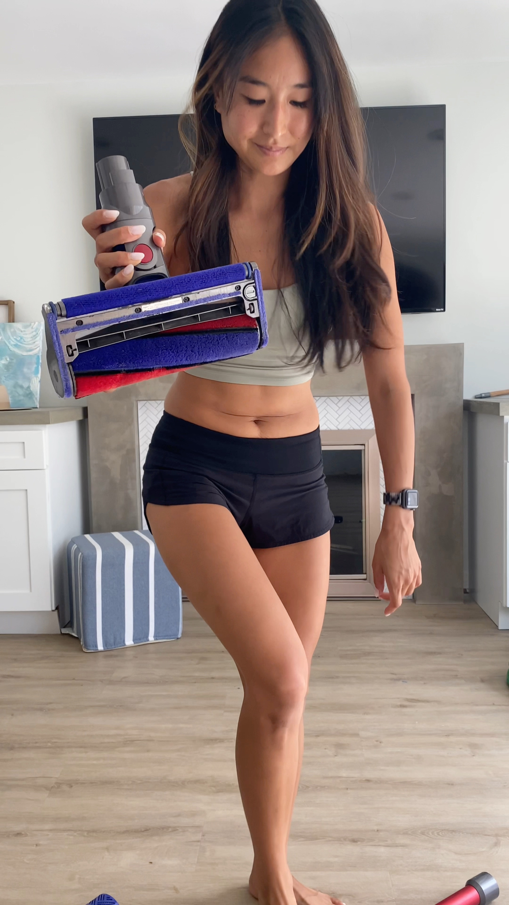 AND THERE IT IS…
•
Y’all know cleaning is a struggle for be between a full-time job, wrangling the boys, normal life things like dinner, and 1000 other things. Anything to make it easier is a plus.
•
A major time saver has been this extra Dyson hard floor vacuum head for our beloved stick vacuum, which I will make last for the rest of my life. The cool attachment has two soft heads that dust the floor as your vacuuming, which helps pick up fine particles and dust leaving your floors feeling squeaky clean…no more fine dust film! 
•
I’ve got it linked in here (in LTK) from Amazon and you can buy the vacuum attachment that is compatible with your Dyson. If you don’t already have one, I’m recommending it here! It’s worth the investment.
•
#competition #LTKsalealert #ltkhome #dyson #stickvacuum #hardfloor #homecleaning #cleaninghacks

#LTKsalealert #LTKstyletip #LTKhome