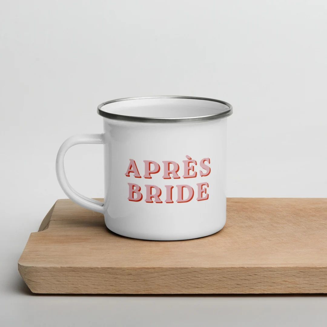 Après Bride Camper Mug Bachelorette Winter Wonderland Ski - Etsy | Etsy (US)