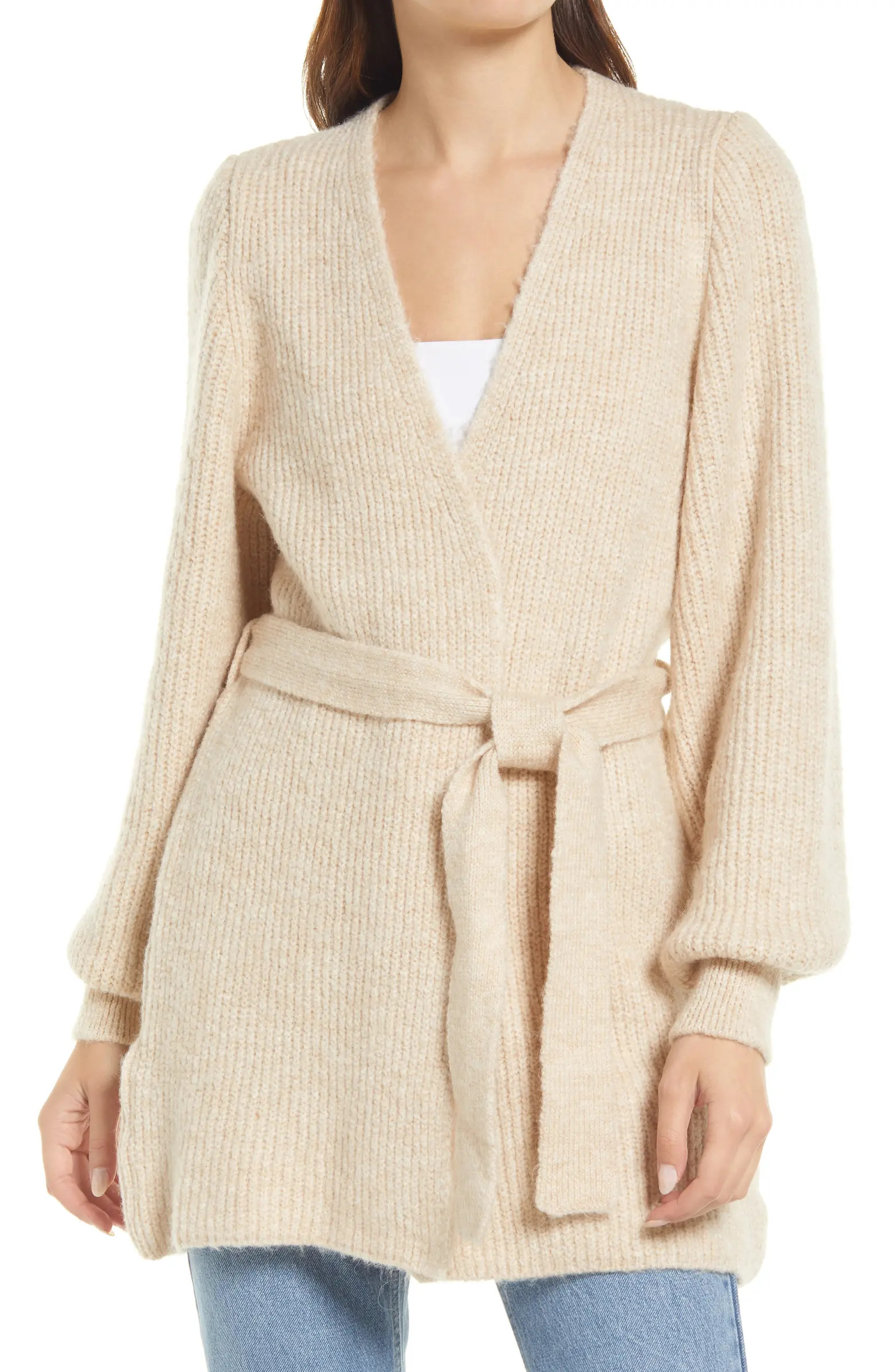 Belted Wrap Cardigan | Nordstrom