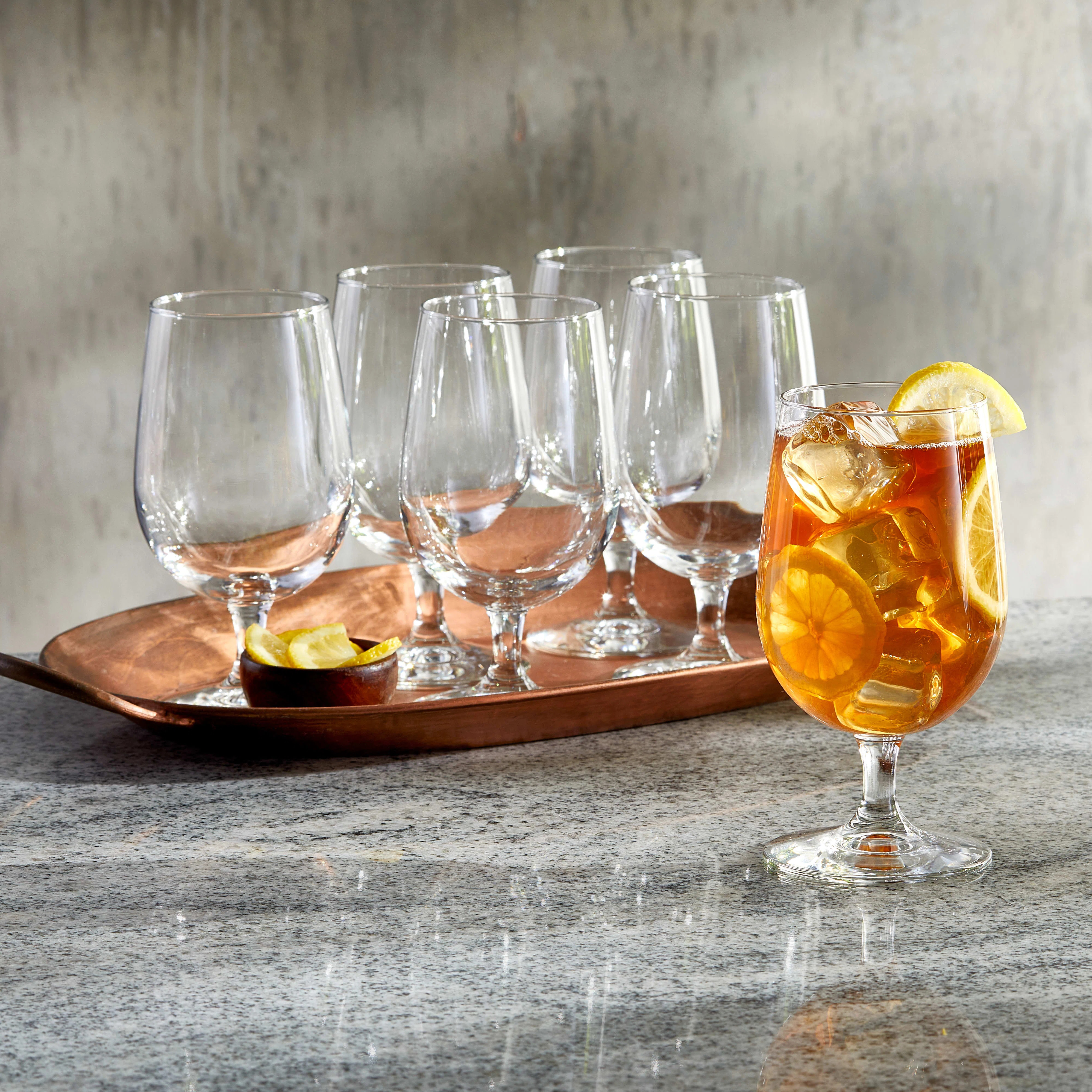 Libbey Entertaining Essentials Multi-Purpose Goblet Glasses, 16-ounce, Set of 6 | Wayfair North America