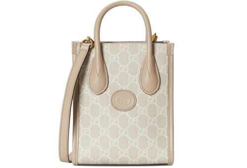 Mini tote bag with Interlocking G | Gucci (US)