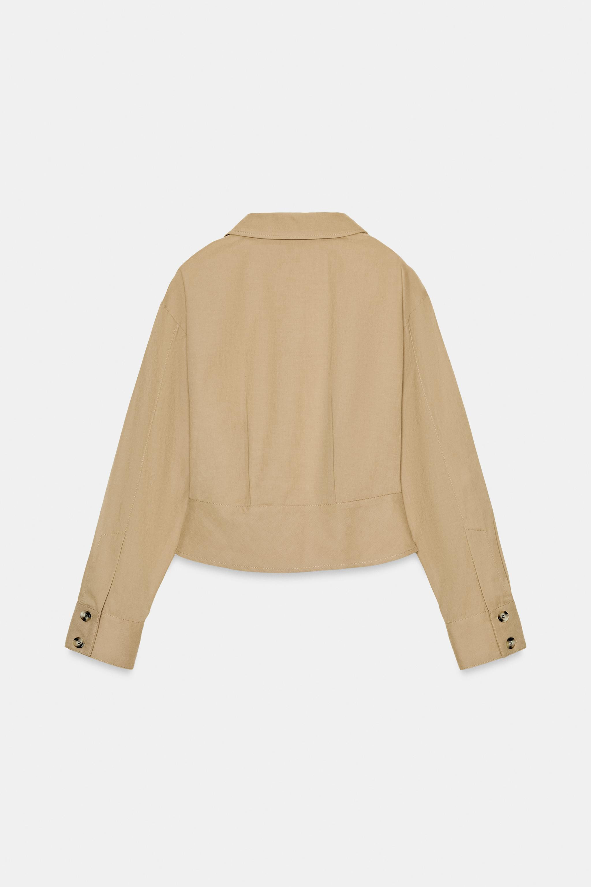 SOFT-TOUCH TAILORED SHIRT | Zara UK