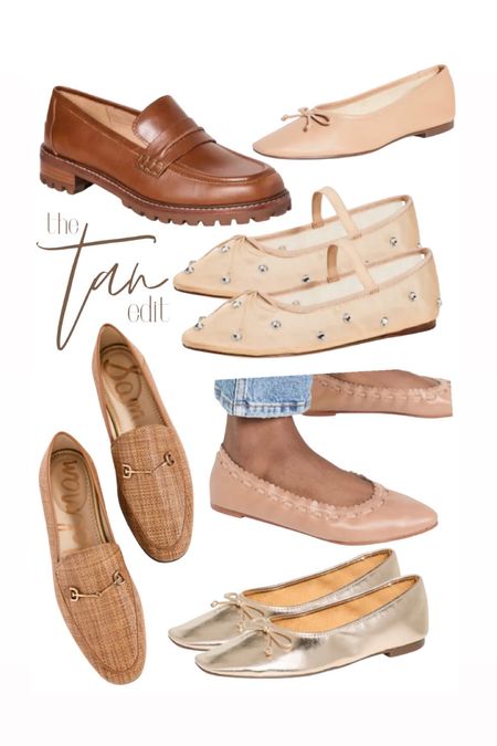 Tan/neutral fall shoes.

#LTKstyletip #LTKshoecrush #LTKfindsunder100