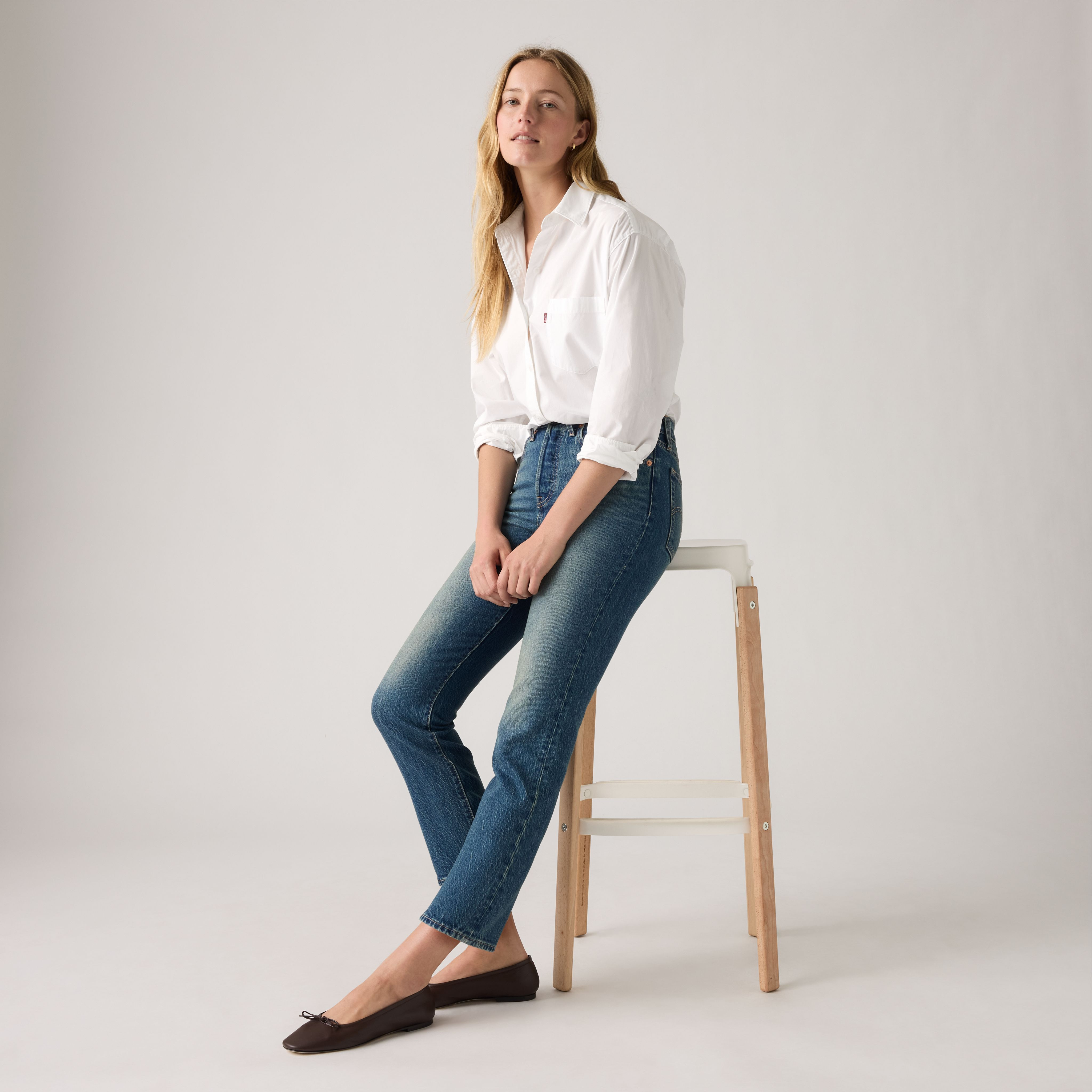 Levi's Wedgie Straight Ankle Women's Jeans 25x28 | Levi's US