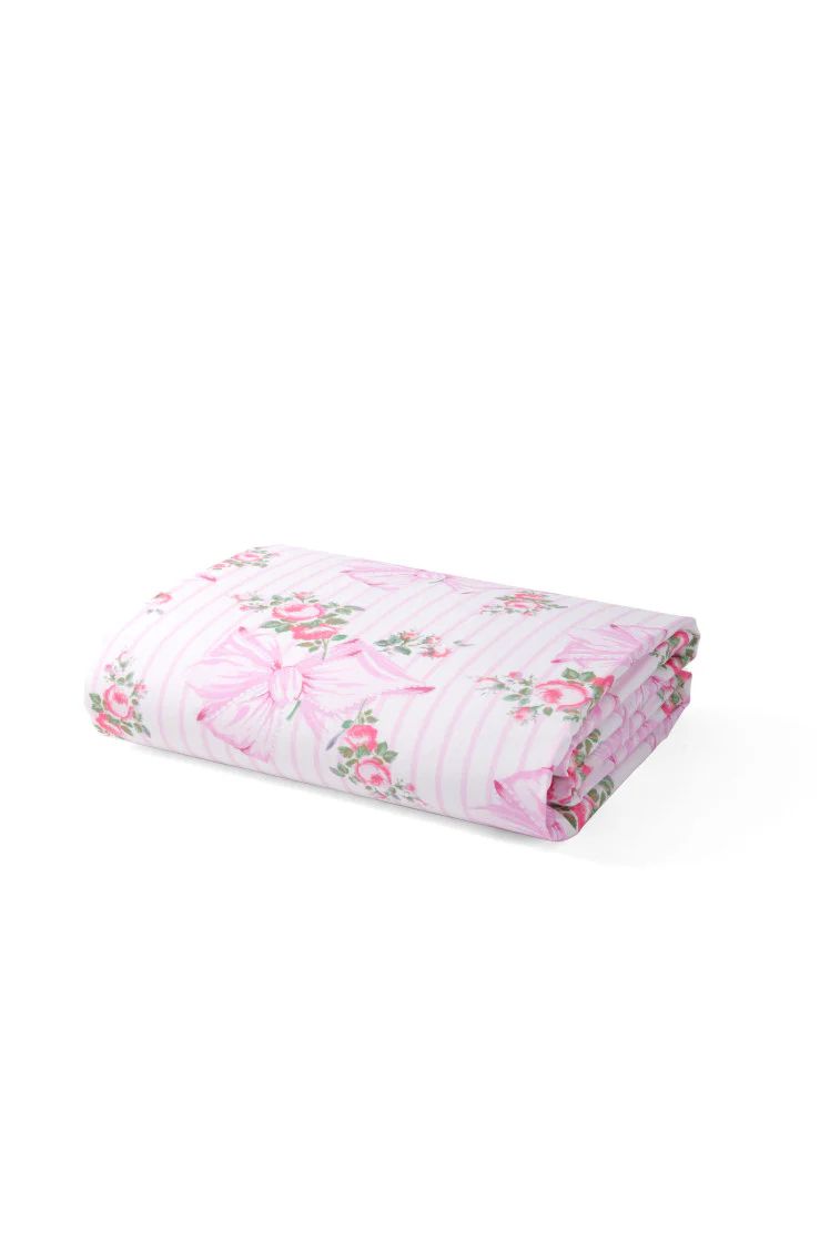 Rosa Beaux Cotton Crib Sheet | LoveShackFancy