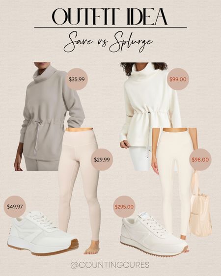 Score this more affordable version of this chic white turtleneck sweater, leggings, and sneakers!
#fashionfinds #activewear #loungewear #lookforless

#LTKstyletip #LTKSeasonal #LTKshoecrush