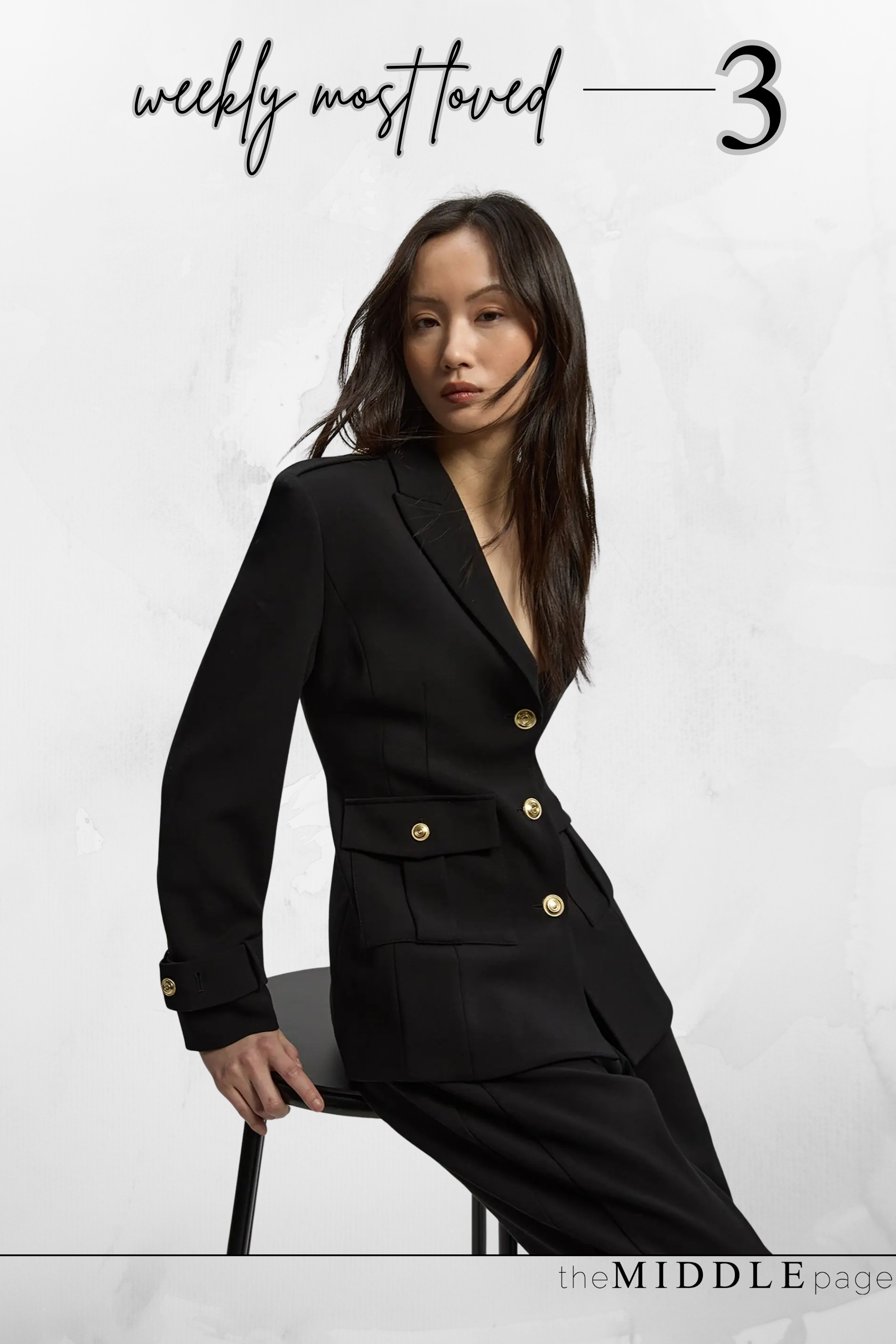 A military-inspired blazer is always a chic closet staple, and this one instantly elevates denim, trousers, or a simple tee. Such a smart piece for business casual workwear, work outfits, and polished date night outfits this fall. #LTKOver40 #BusinessCasualWorkwear #WorkOutfits #DateNightOutfits 

 