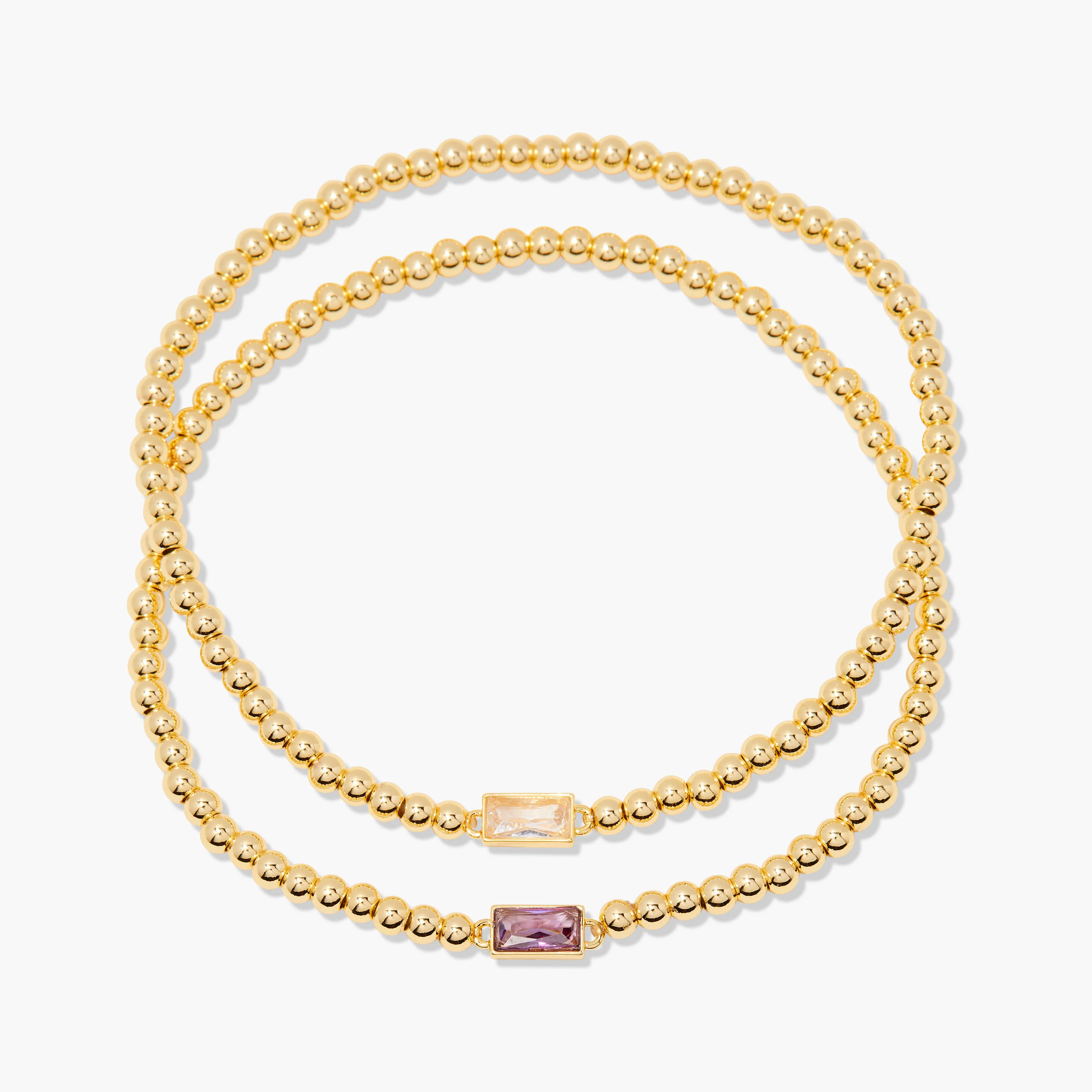 Kylie Two Birthstone Bracelet | Brook and York