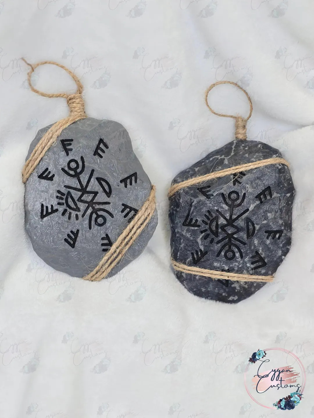 From TV Show Talisman: Painted Rock Keychain or Wall Hanger | Etsy (US)