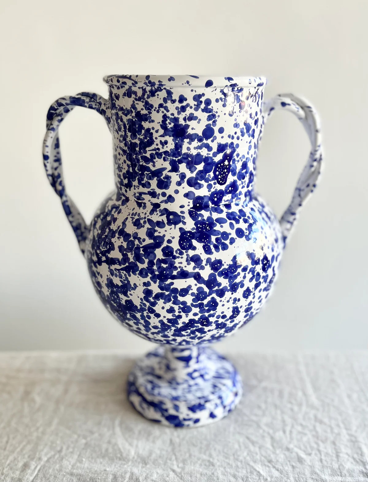 Pompeii Amphora Vase - Blue & White | the ARK elements