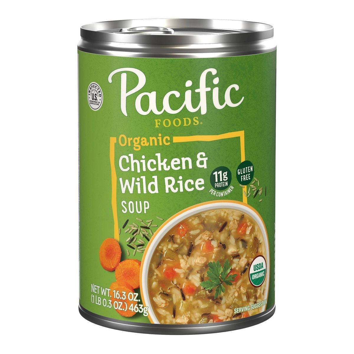 Pacific Foods Organic Gluten Free Chicken & Wild Rice Soup - 16.3oz | Target