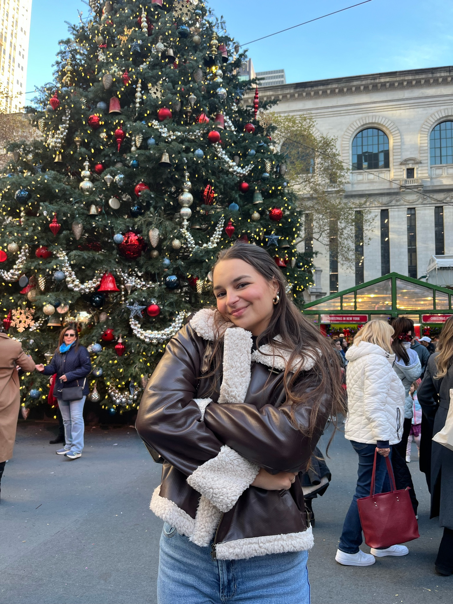 NYC outfit during Christmas time 🎄

#LTKStyleTip #LTKHoliday #LTKSeasonal