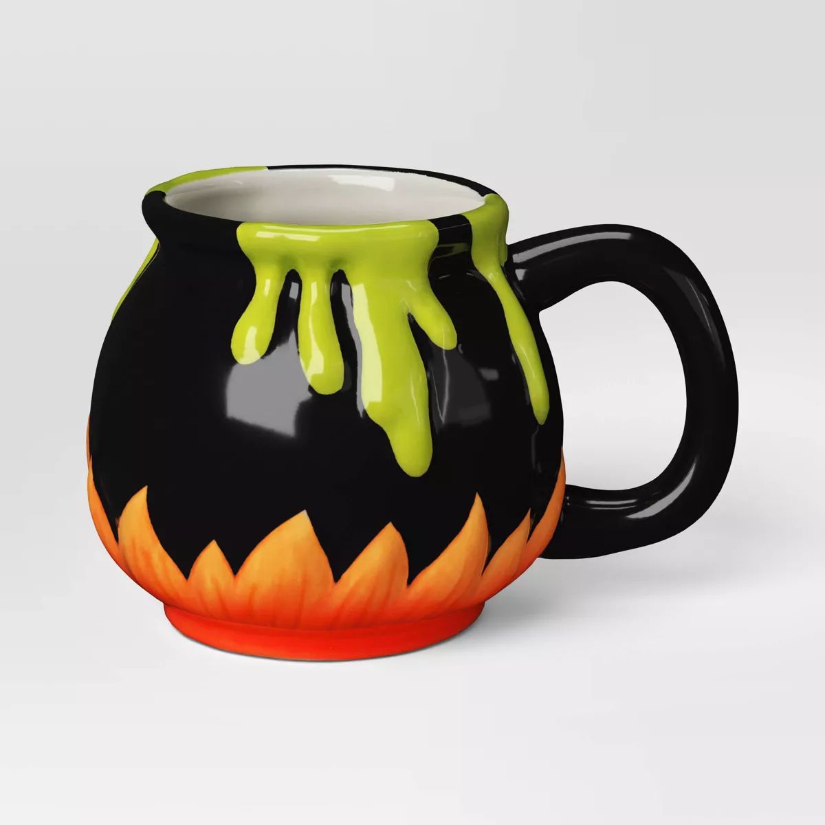 15.7 fl oz Halloween Earthenware Figural Potion Cauldron Mug - Hyde & EEK! Boutique™ | Target