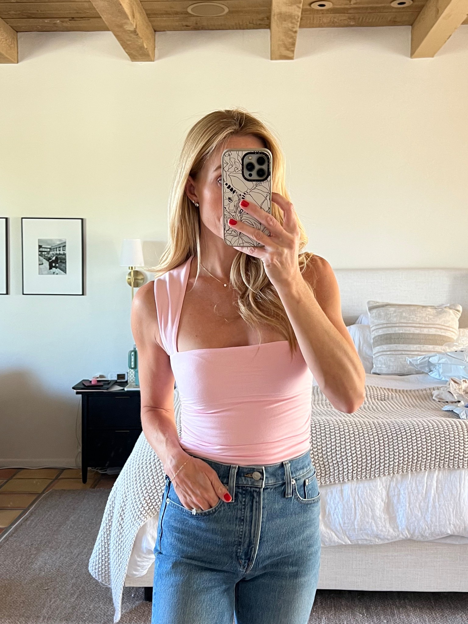 Abercrombie Ava top, size small in pink 

#LTKFindsUnder50 #LTKSeasonal