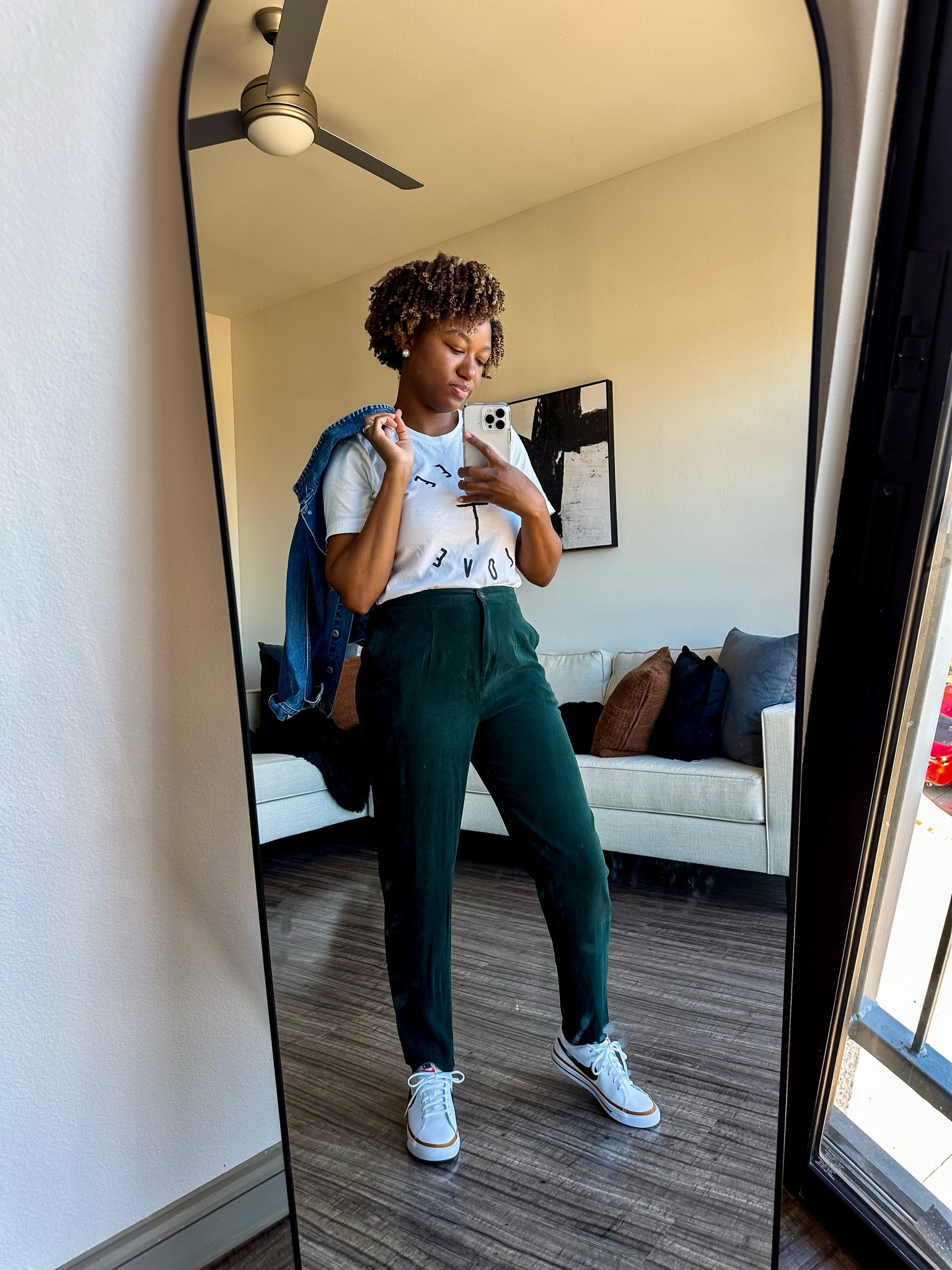 I love adding graphic tees with slacks and some cute sneakers! 

Enjoy this throwback of me in Dallas living my cute aesthetic life, ha! 

#LTKstyletip #LTKSpringSale #LTKsalealert