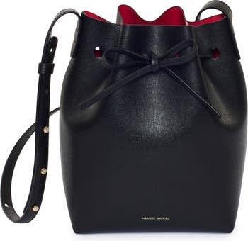 Mansur Gavriel Mini Saffiano Leather Bucket Bag | Nordstrom | Nordstrom Canada