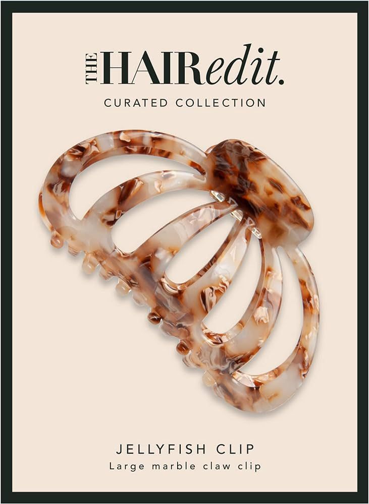 The Hair Edit Jellyfish Clip - Large Tortoise Shell Claw Clip | Amazon (US)