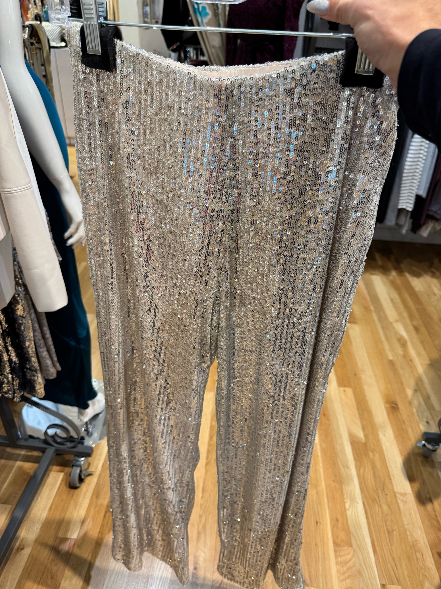 Sparkling your way in this holiday season. Love sequin pants or a sequin fitted maxi skirt with an oversized sweater for a chic easy-to-wear outfit this holiday season. Shop my favorites below.

#LTKGiftGuide #LTKHoliday