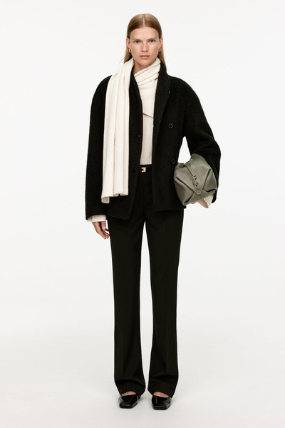 Veste en laine brossée – Noir – Femme – ARKET FR | Arket EU